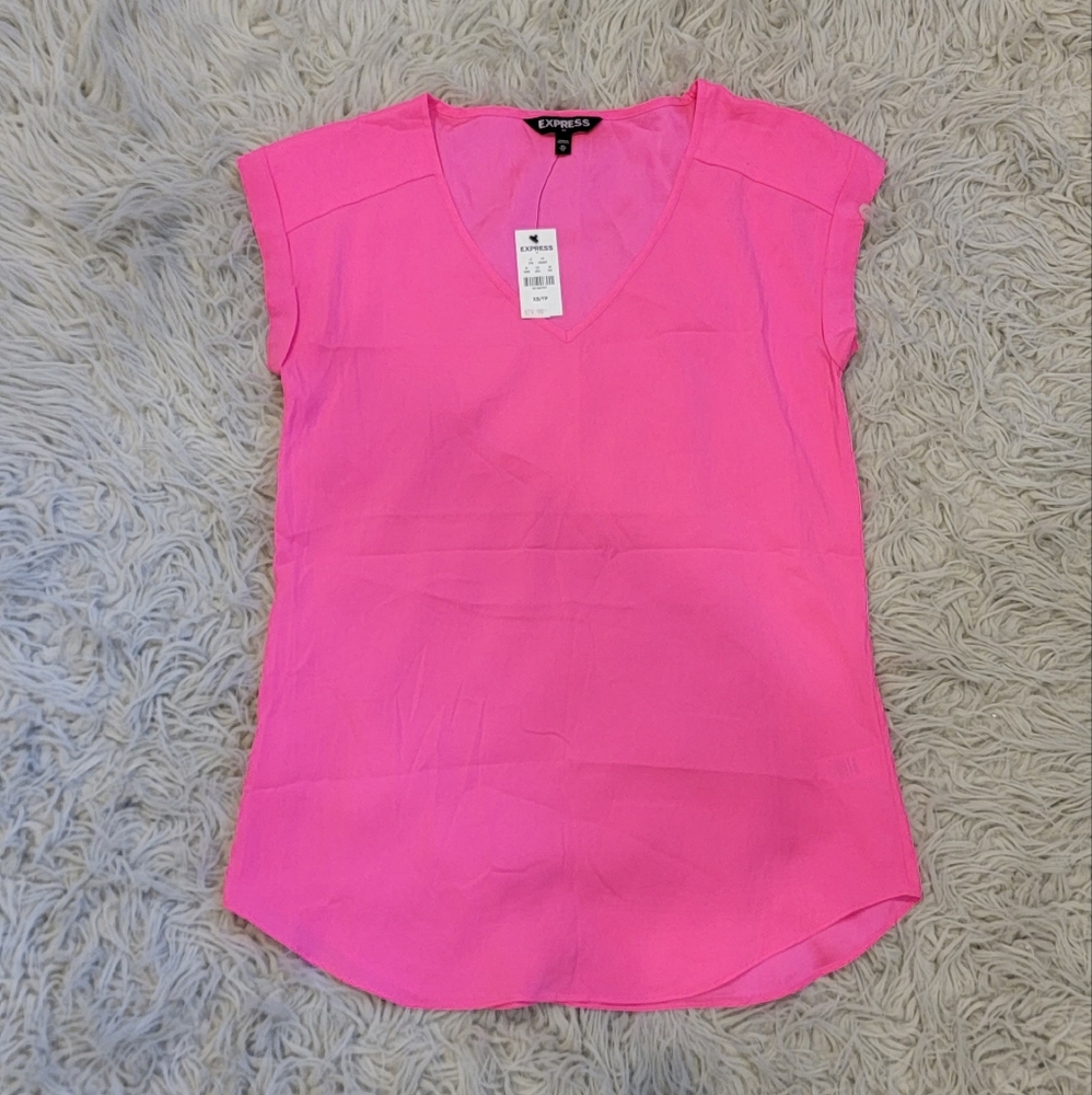 EXPRESS Hot Pink Blouse